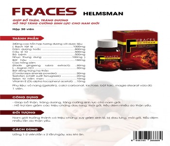 Fraces Helmsman Tăng Cường Sinh Lý Nam NHÀ THUỐC HẰNG HUY