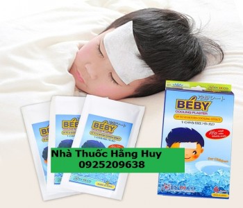 miếng dán hạ sốt BEBY hộp 3 túi