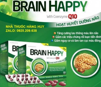BRAIN HAPPY With Coenzym Q10 - NHÀ THUỐC HẰNG HUY