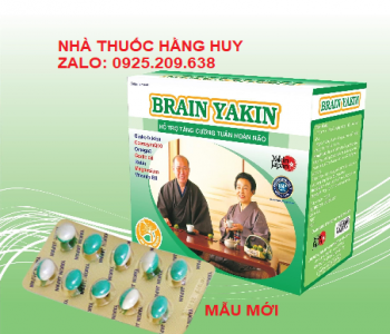 Brain Yakin giúp hoạt huyết