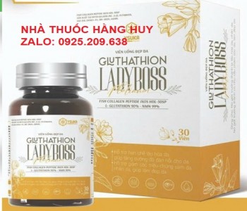 GLUTATHION LadyBoss 30 viên - NHÀ THUỐC HẰNG HUY