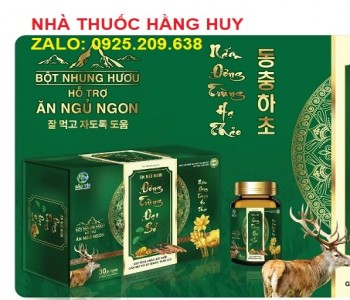 BỘT NHUNG HƯƠU HỖ TRỢ ĂN NGỦ NGON - BẢO TÍN 