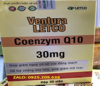 TPCN- COENZYM Q10 LETCO NHÀ THUỐC HUY