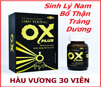 Hàu Vương OXPlus 30 viên - NHÀ THUỐC UY TÍN